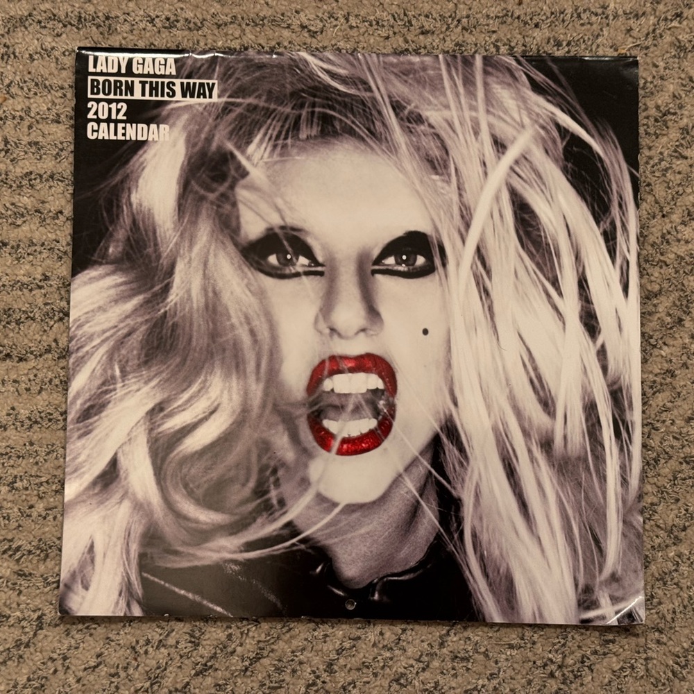 Lady Gaga Born This Way 2012 Calendar